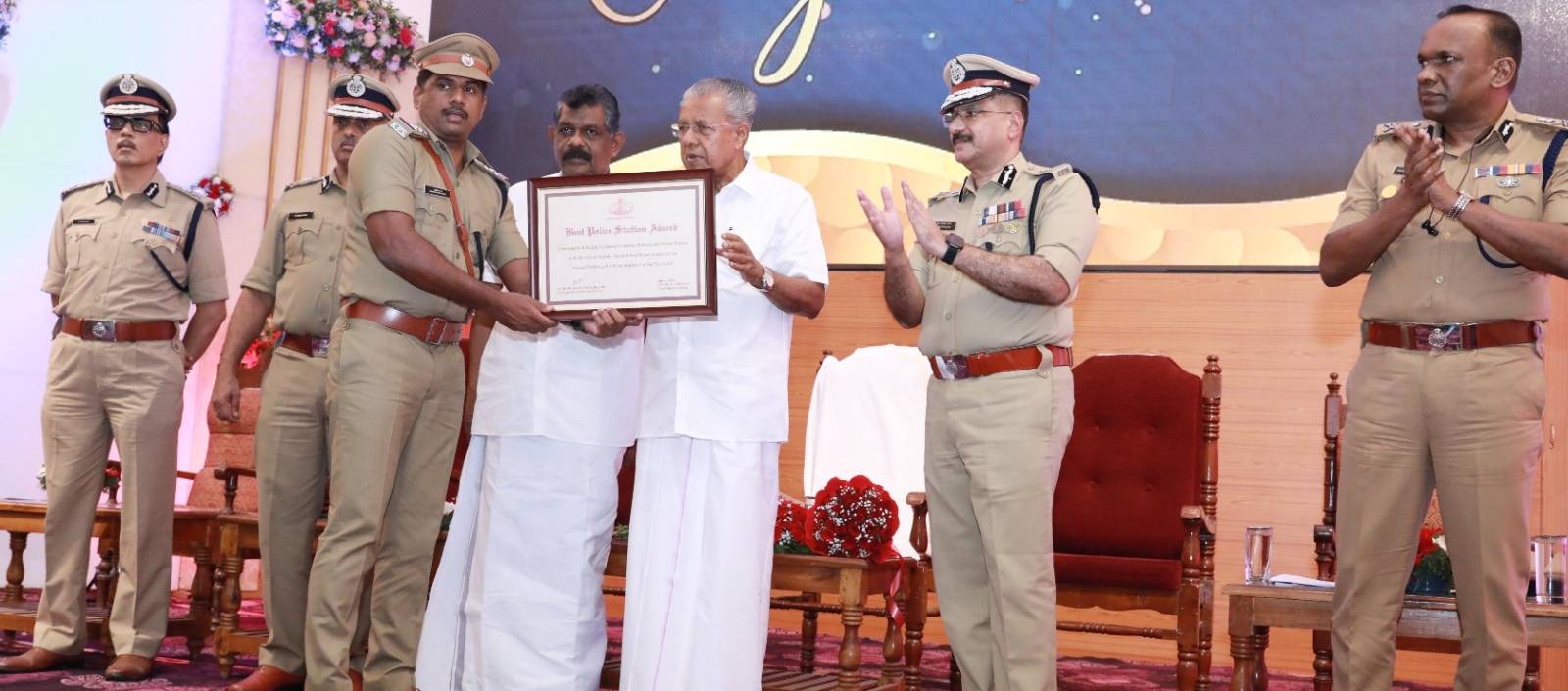 The Mattancherry Police Station secured second place for the Chief Minister's Best Police Station Award in Kerala.